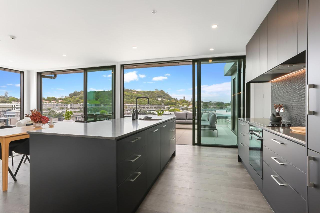 Enfield Sky - Brand New Luxury Penthouse Lejlighed Auckland Eksteriør billede