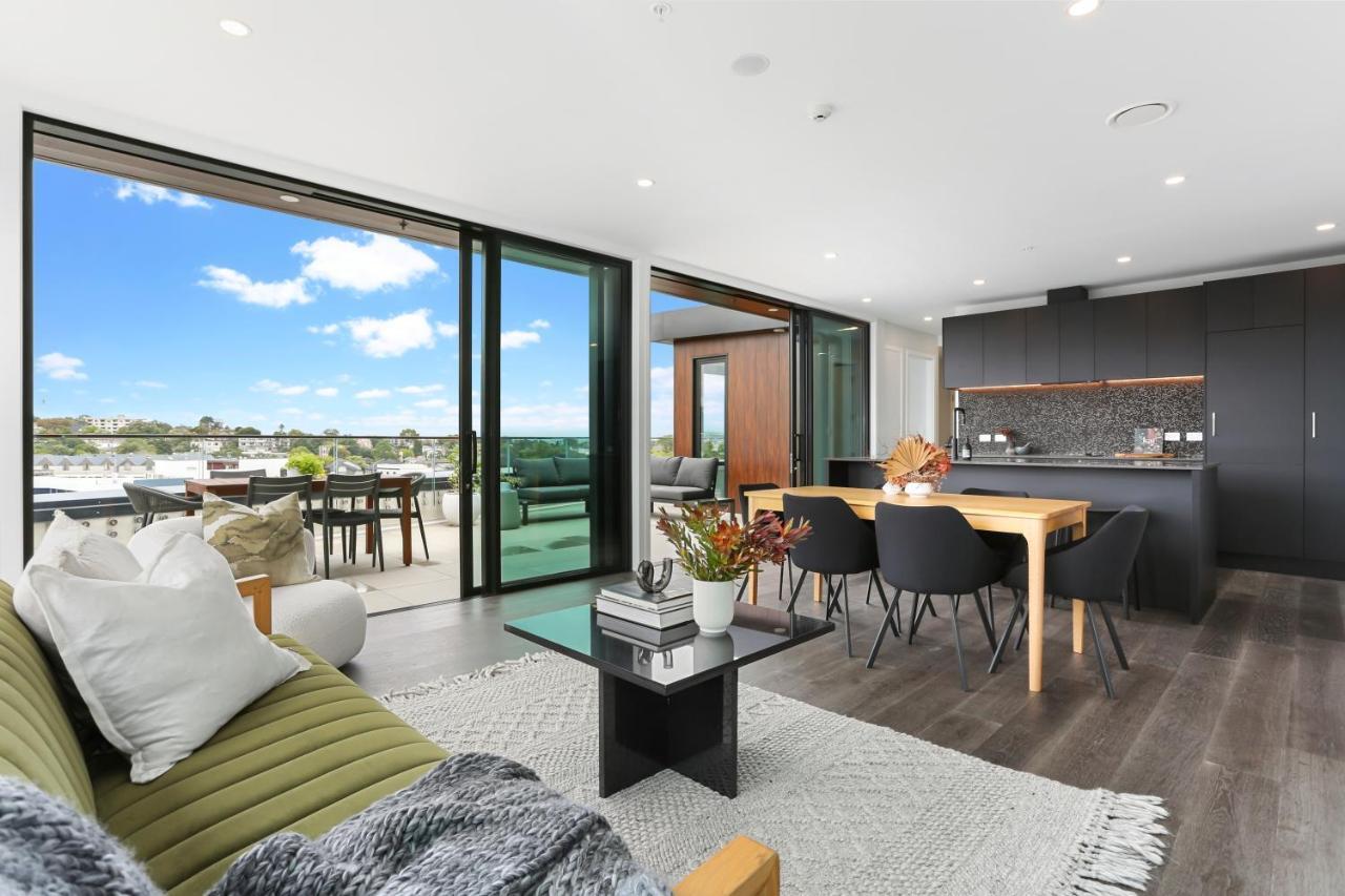 Enfield Sky - Brand New Luxury Penthouse Lejlighed Auckland Eksteriør billede