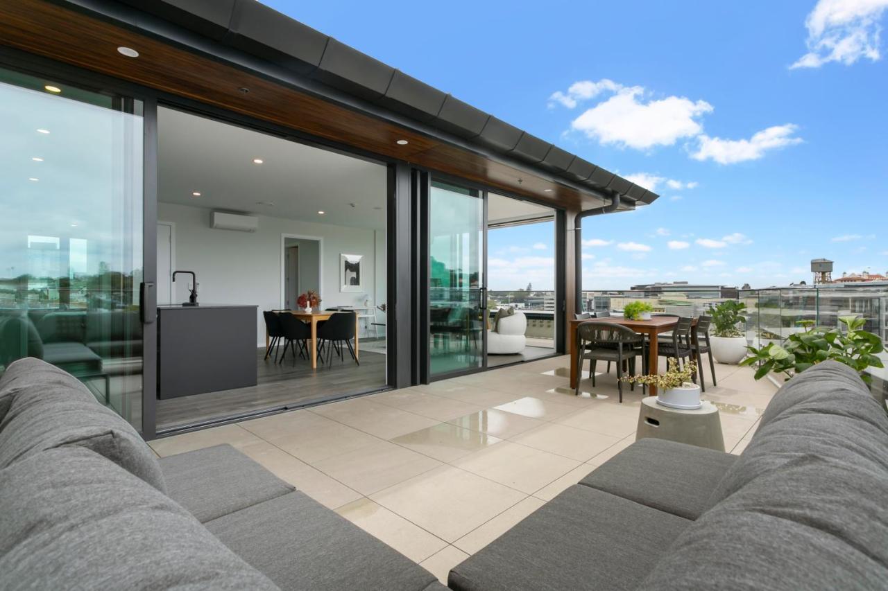 Enfield Sky - Brand New Luxury Penthouse Lejlighed Auckland Eksteriør billede